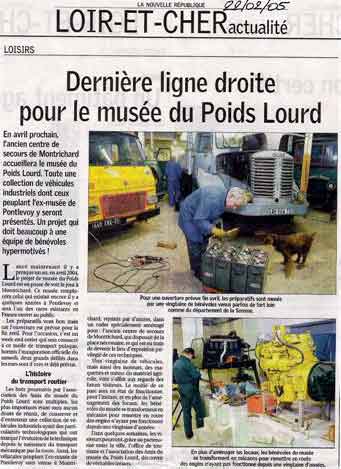 Page de journal