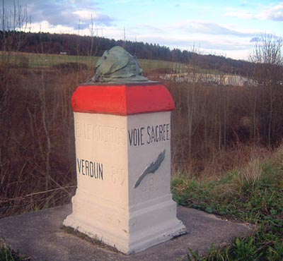 Borne voie sacre